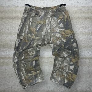 Vintage 90s Realtree Tactical Pants 40x30 Baggy Wide Leg Camo Cargos Woodland